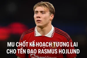 MU chốt kế hoạch tương lai cho tiền đạo Rasmus Hojlund